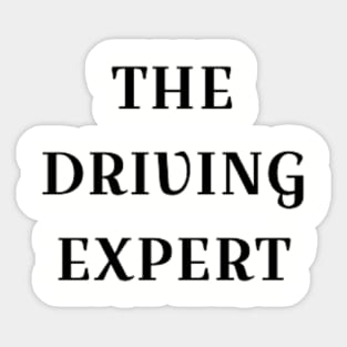 The Driving Expert Sticker